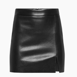 WILFRED ARITZIA Patio Mini Skirt in Black